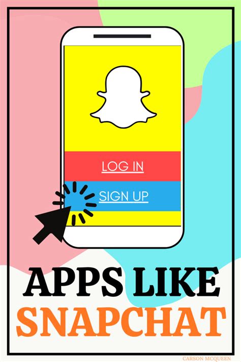 apps that are similar to snapchat